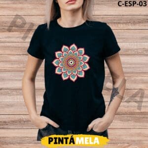 Camiseta Cuello Redondo - Mujer