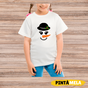 Camiseta Blanca C/R- Niñ@ – Muñeca Nieve